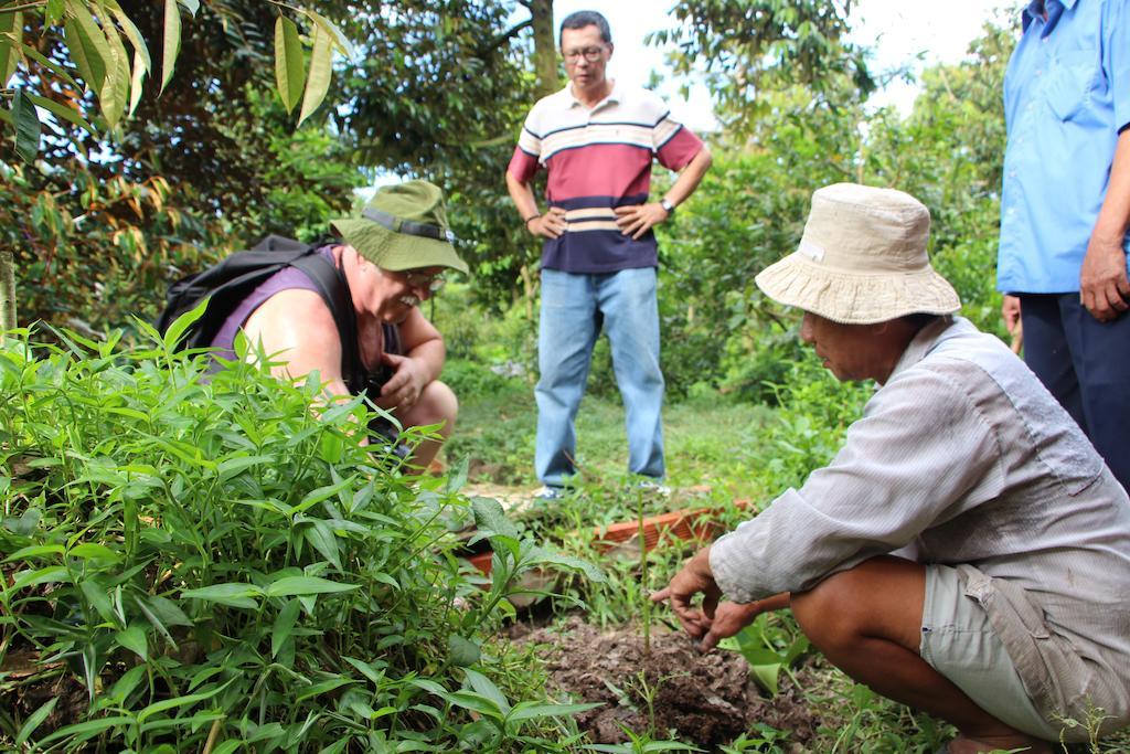 Gite Nam Hien Mekong Cho Lach Extérieur photo